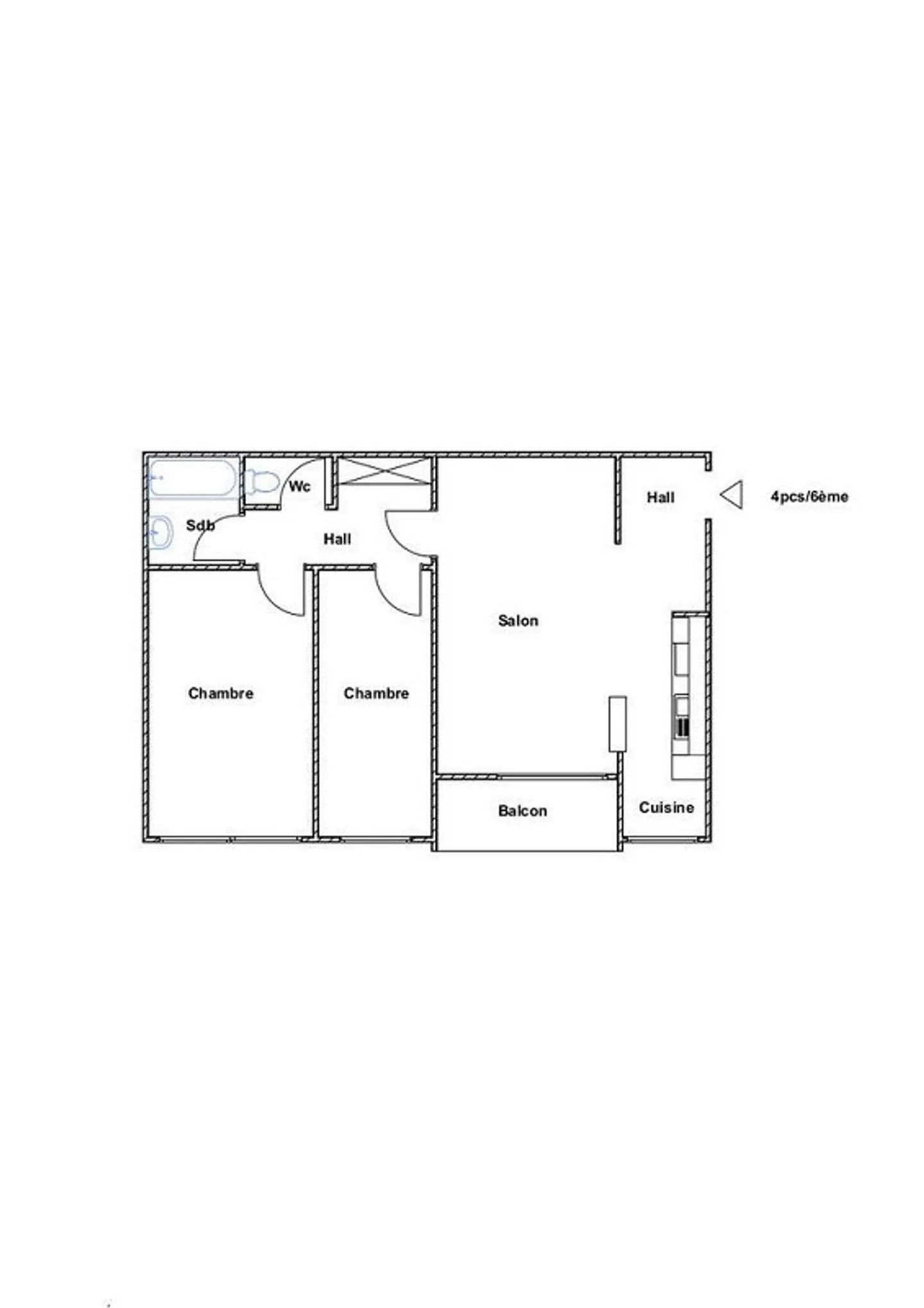 Appartement Moderne Près de l'Aéroport - Photo 2 sur 10