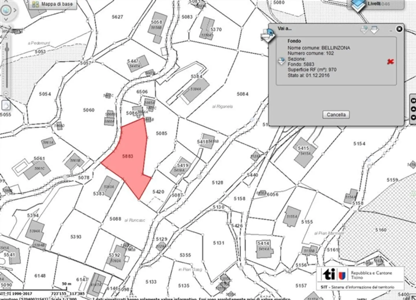«Terreno edificabile di 1918 m2  Baulandgrundstück von 1918m2» - Foto 6 di 9