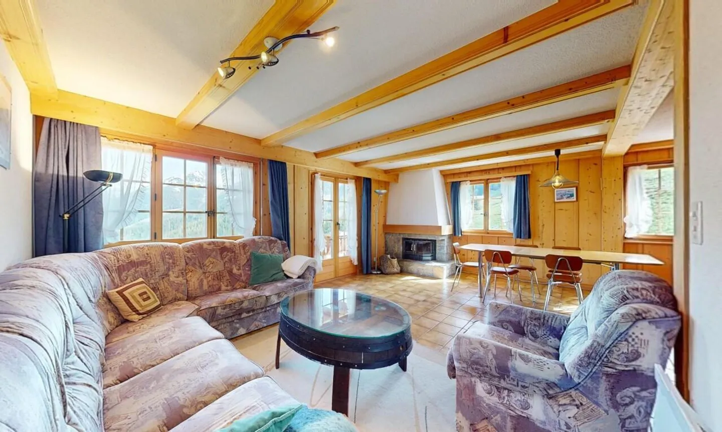 4 Täler - Chalet mit zwei Wohnungen in Bruson am Fuße der Pisten - Foto 7 von 13