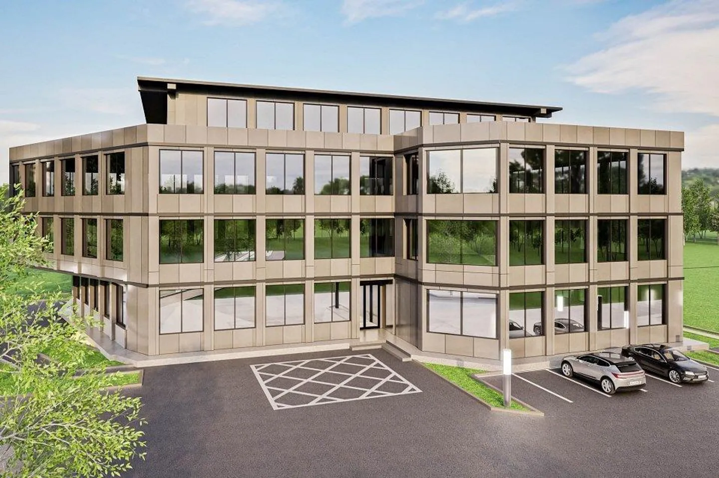 Terrain à bâtir exclusif près de Zurich avec un projet commercial approuvé - Photo 4 sur 5