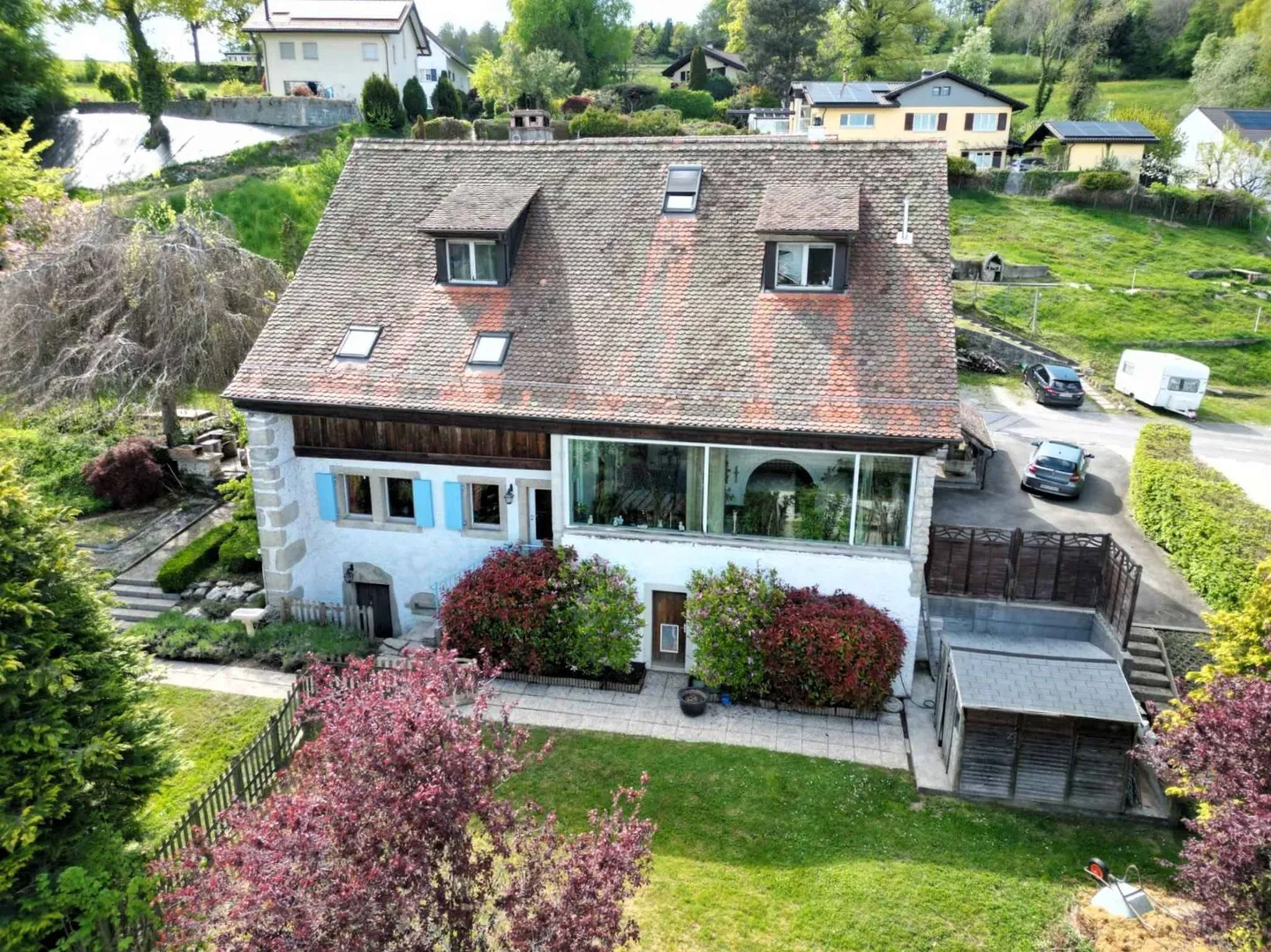 Wunderschönes renoviertes Bauernhaus aus dem 19. Jahrhundert - Foto 1 von 13