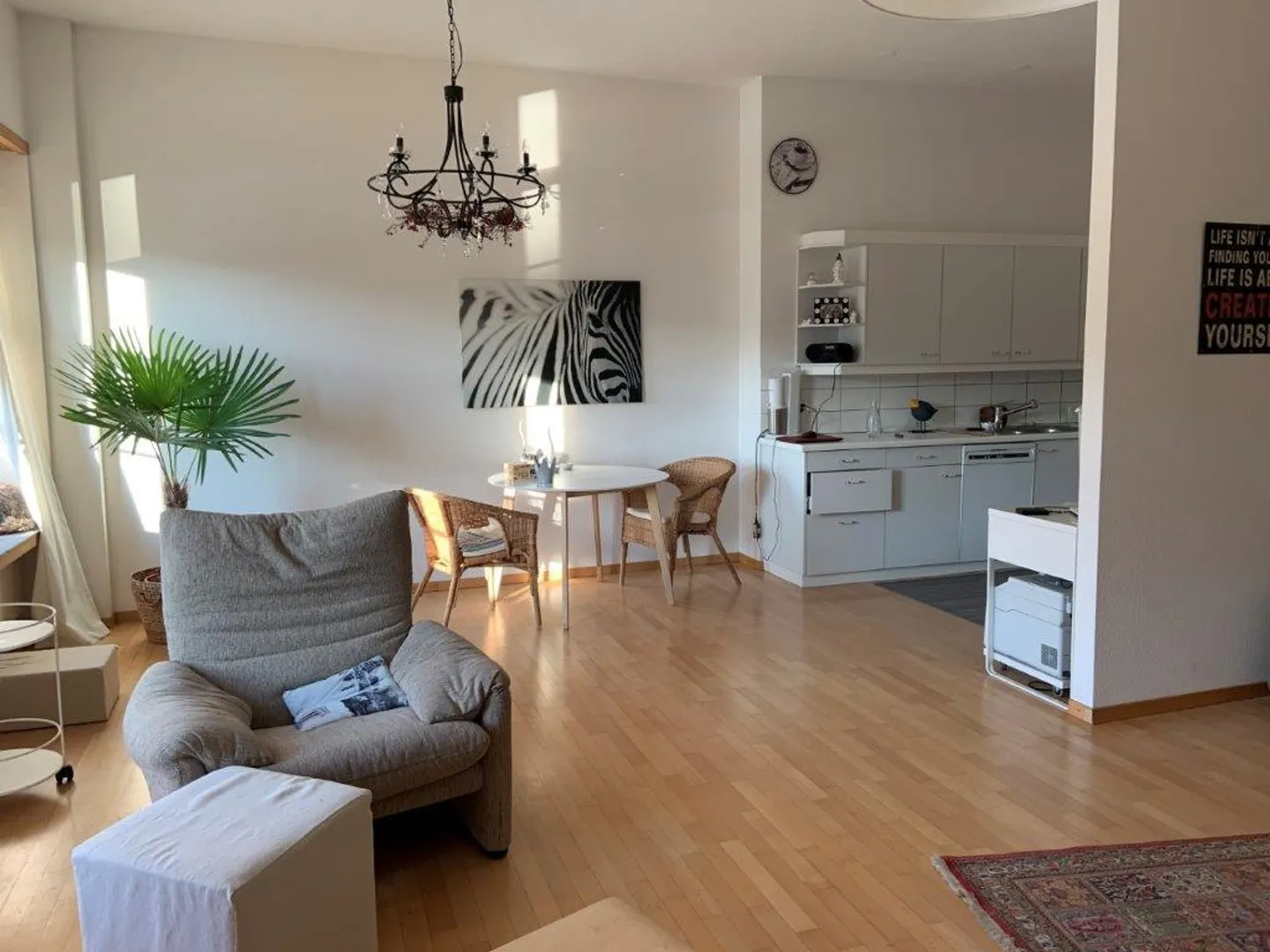 Helle Wohnung mit Rheinblick - Foto 4 von 13