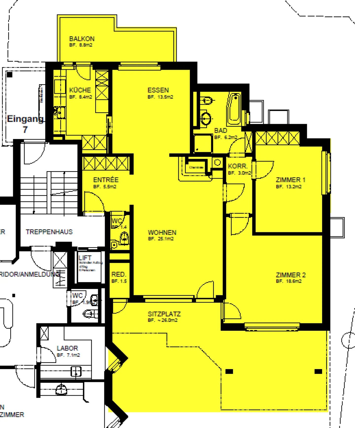 Appartement lumineux avec espace de jardin - Photo 16 sur 16