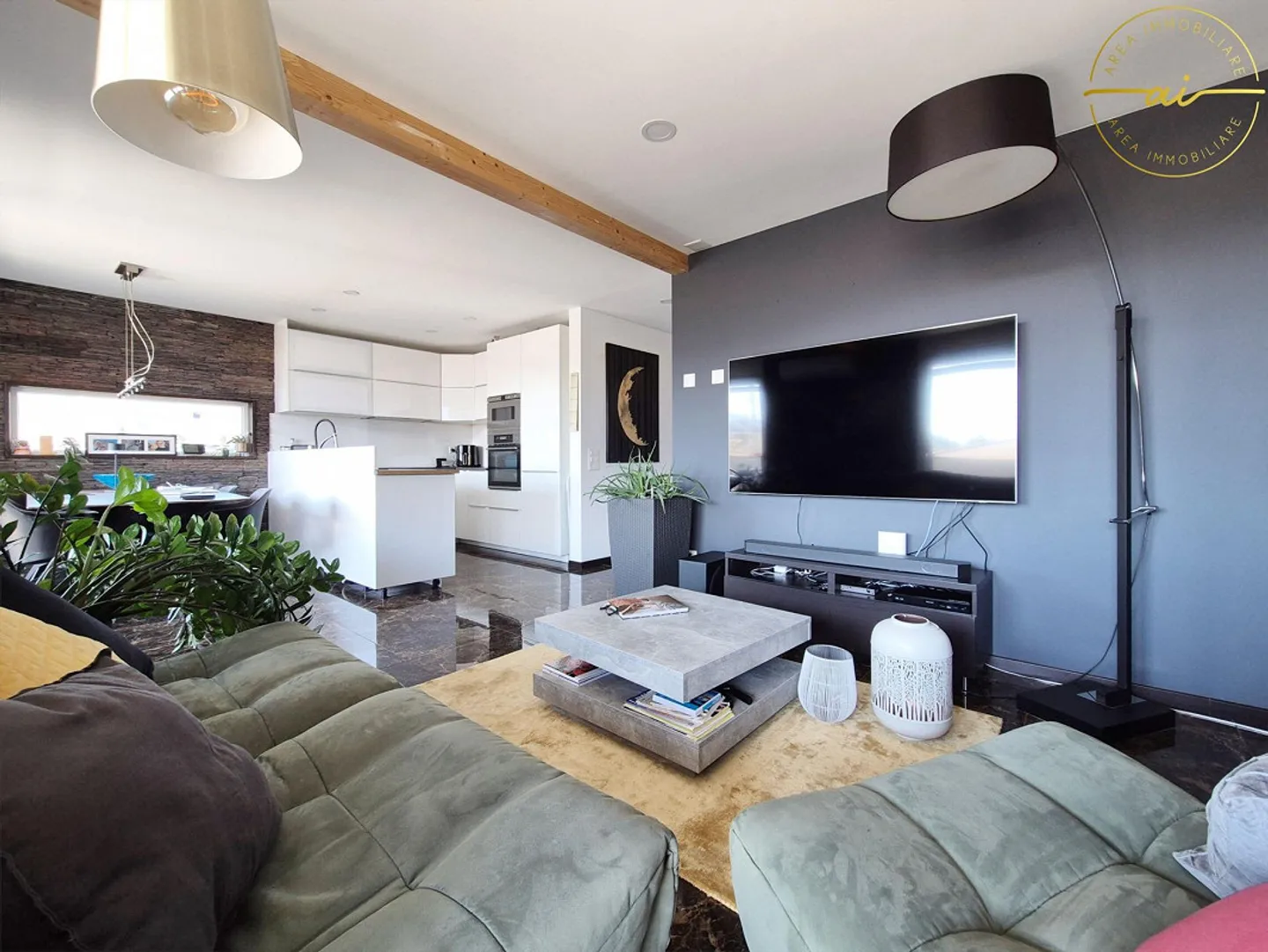 3-ROOM ATTIC WITH LARGE BALCONY IN SOLDUNO - Photo 5 of 13