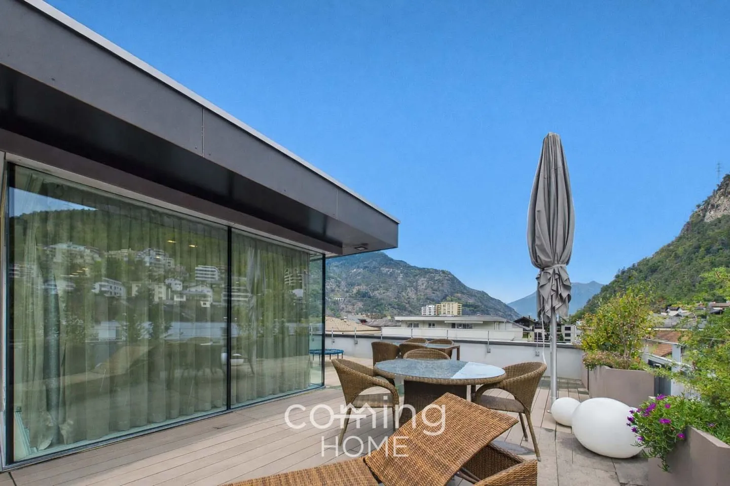 Où les Alpes deviennent un décor - Penthouse exclusif de 7,5 pièces à Visp - Photo 1 sur 19