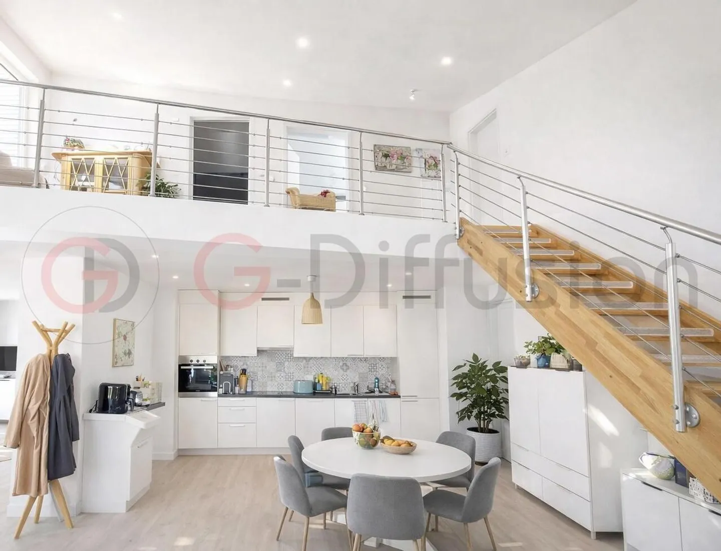 Geräumige Wohnung mit Mezzanin - Foto 1 von 5