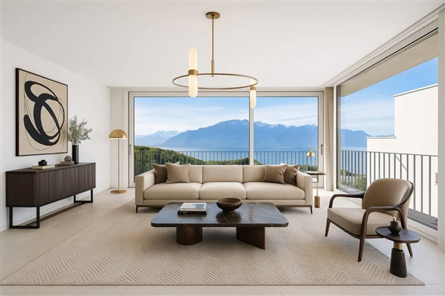 «Luxus-Apartment mit privatem Aufzug und Seeblick» - Foto 1 von 11
