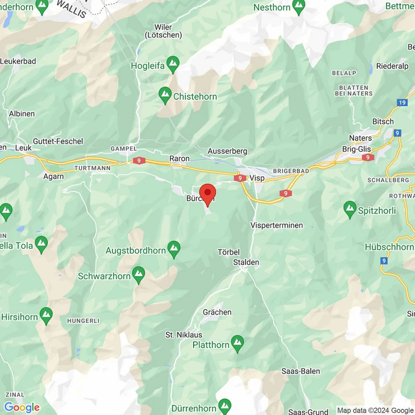 Parkplatz in Bürchen Ferienhauszone - Foto 5 von 7