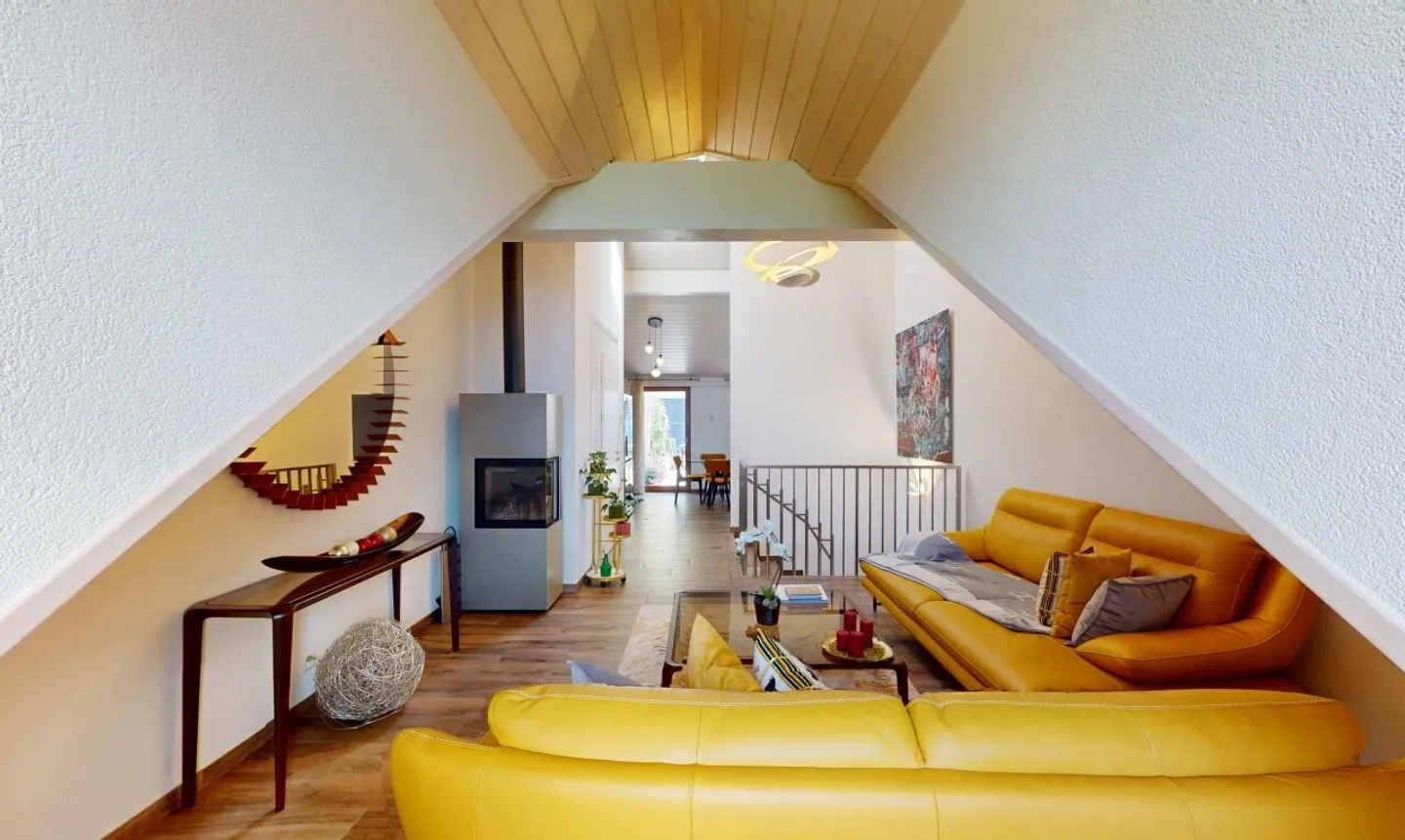 Wunderschönes Reihenhaus mit Seeblick in Saint-Saphorin - Foto 4 von 13