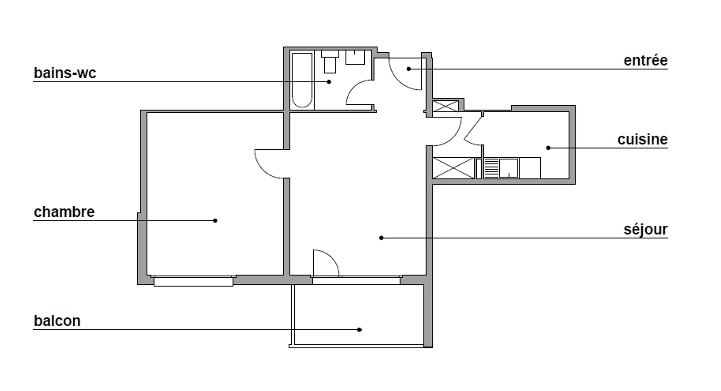 Appartement 2 pièces - Photo 7 sur 7