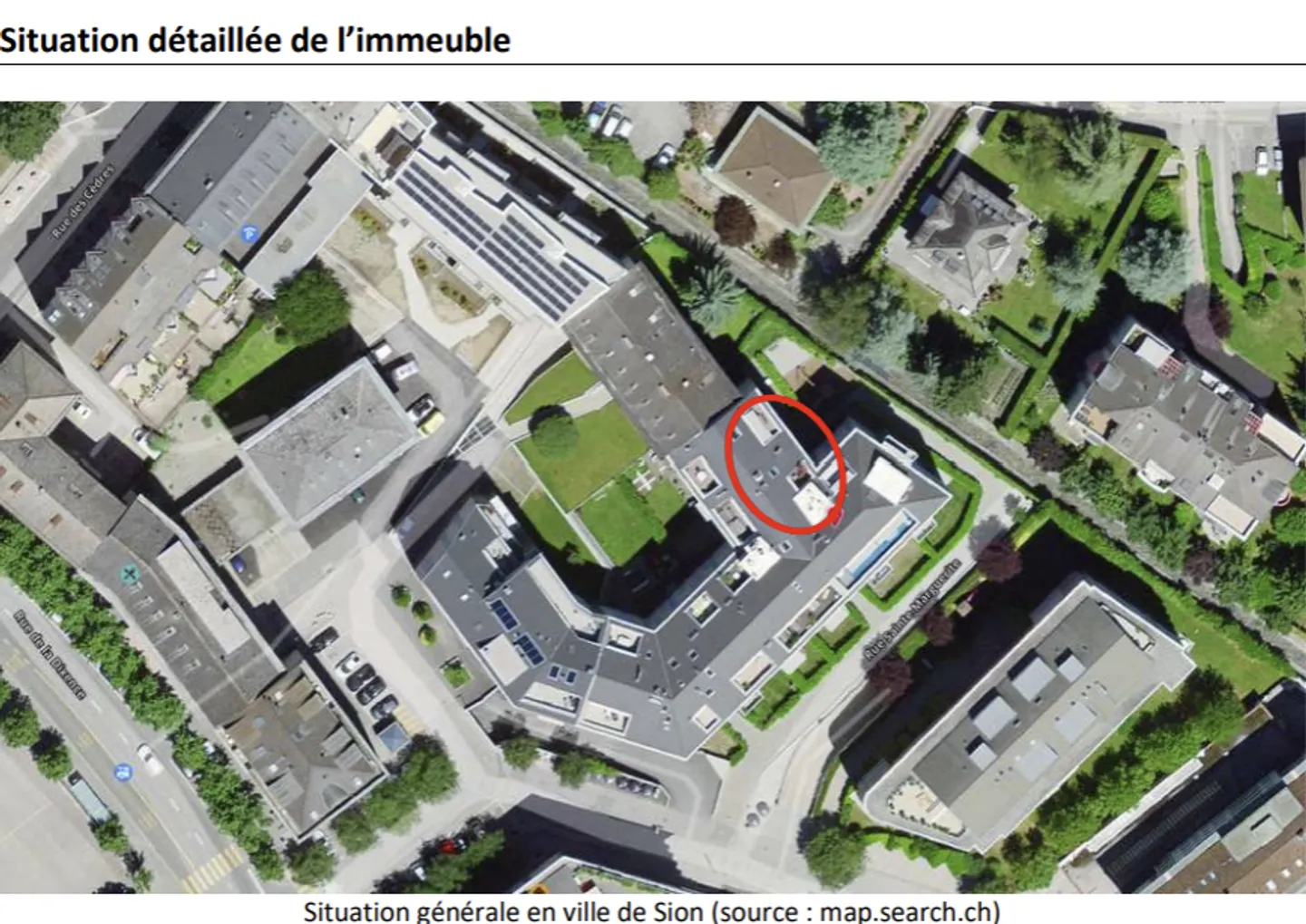 For sale charming 2.5 room apartment in the city center of Sion with garage - Photo 8 of 9