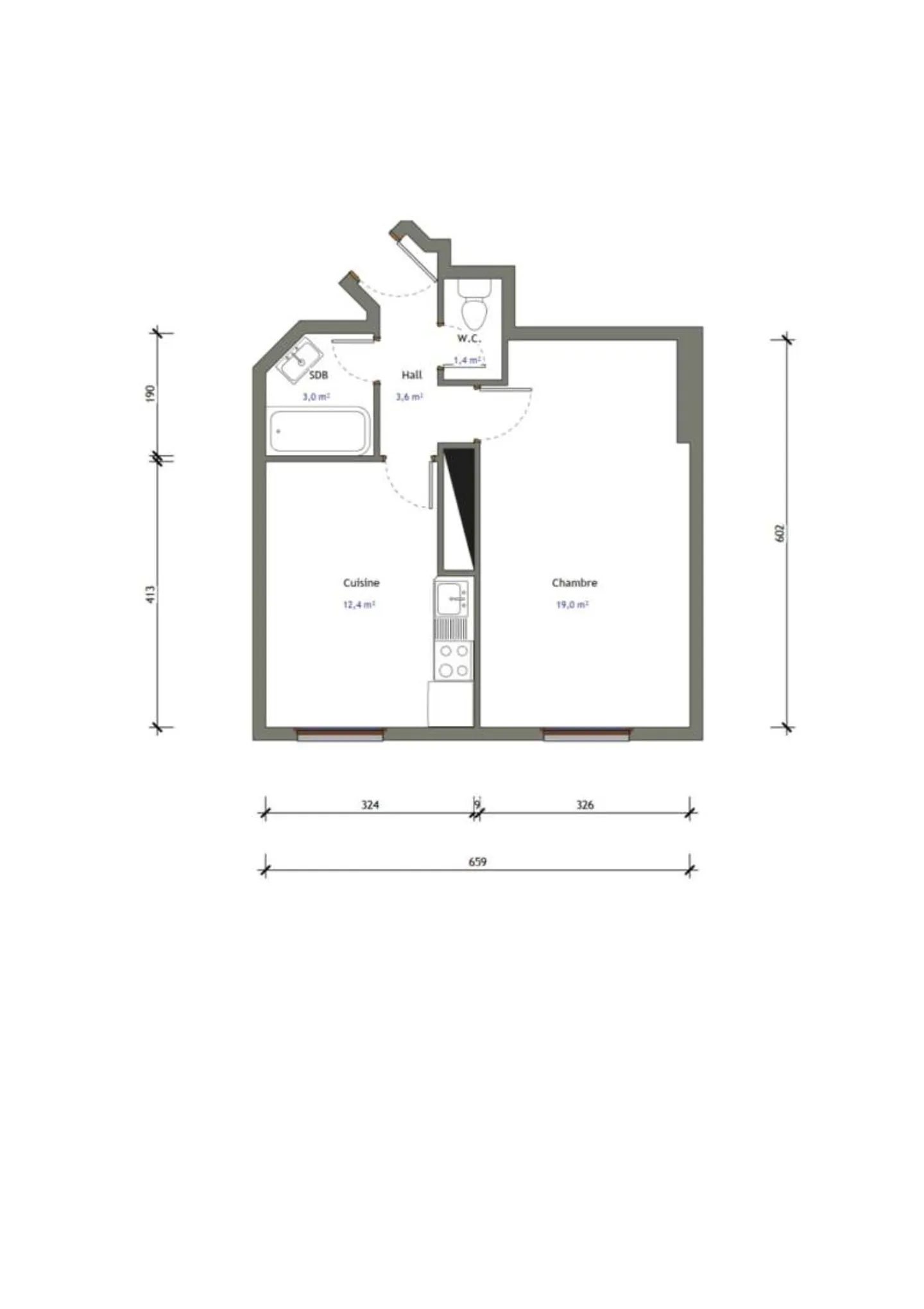 Appartamento di 2 locali - Foto 10 di 10