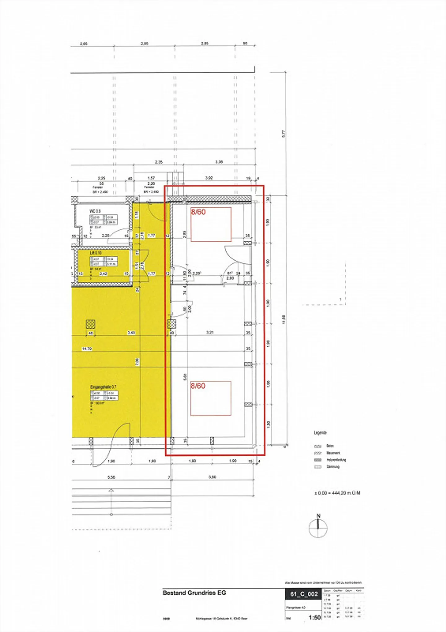 Ufficio al piano terra edificio K 44 m2 - Foto 2 di 2