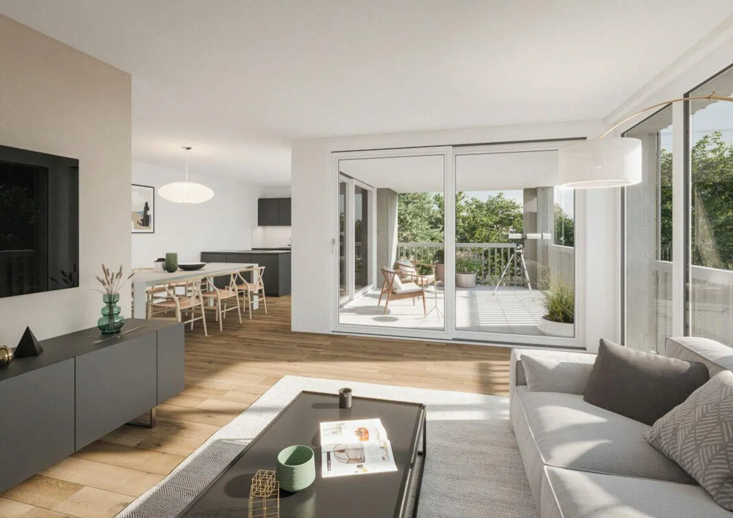 Stylish 3.5-room apartments in the new construction project "Frohegg" - Photo 9 of 14
