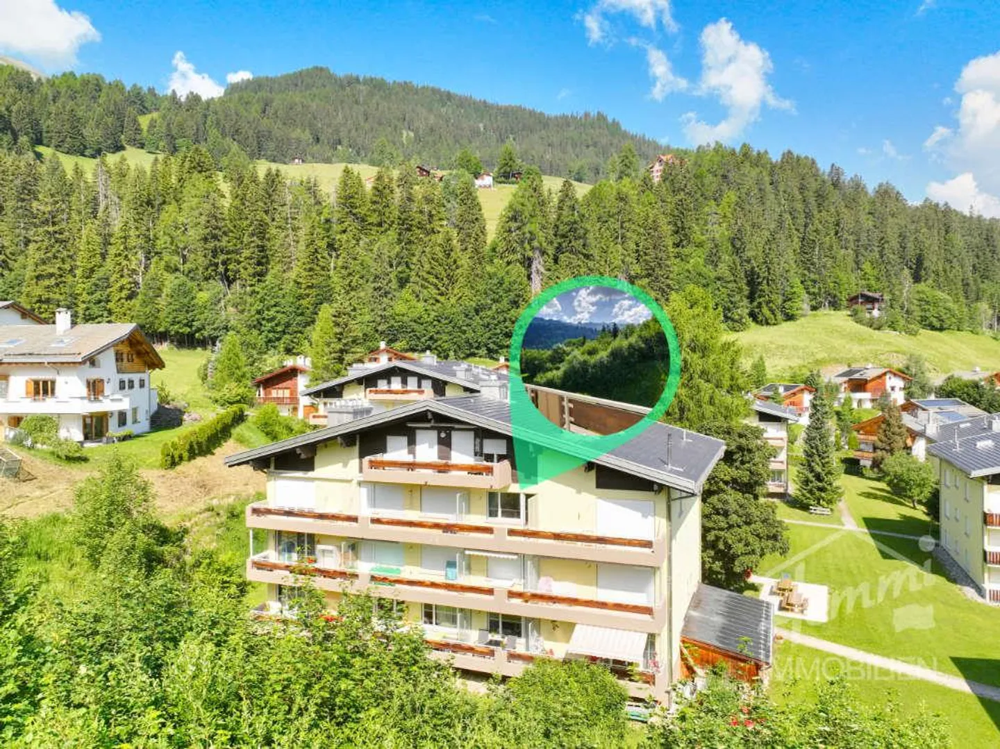 Ruhiges Studio mit Balkon und Bergblick - Foto 4 von 16