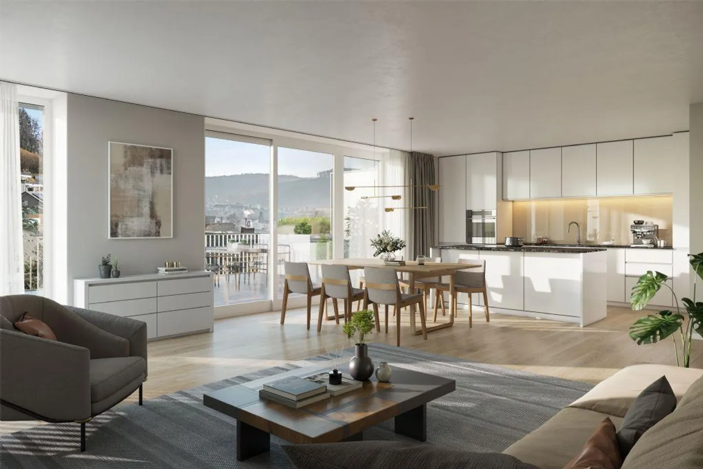 NUOVA COSTRUZIONE | VIVERE CON UNA VISTA | TERRAZZE SOLEGGIATE | ALTA PRIVACY - Foto 3 di 9