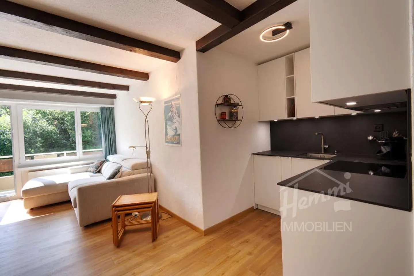 Ruhiges Studio mit Balkon und Bergblick - Foto 11 von 16