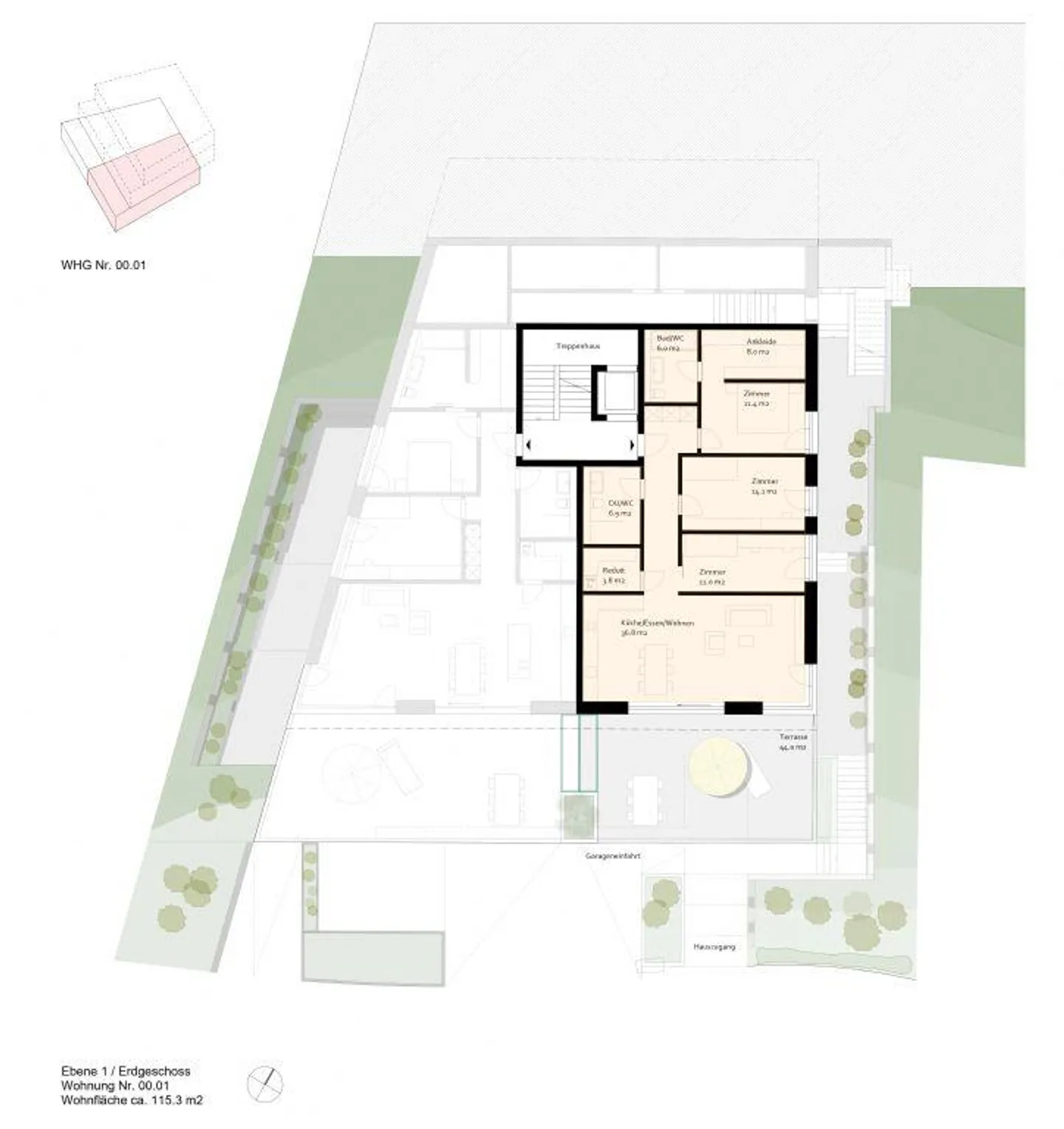NUOVA COSTRUZIONE | VIVERE CON UNA VISTA | TERRAZZE SOLEGGIATE | ALTA PRIVACY - Foto 7 di 9