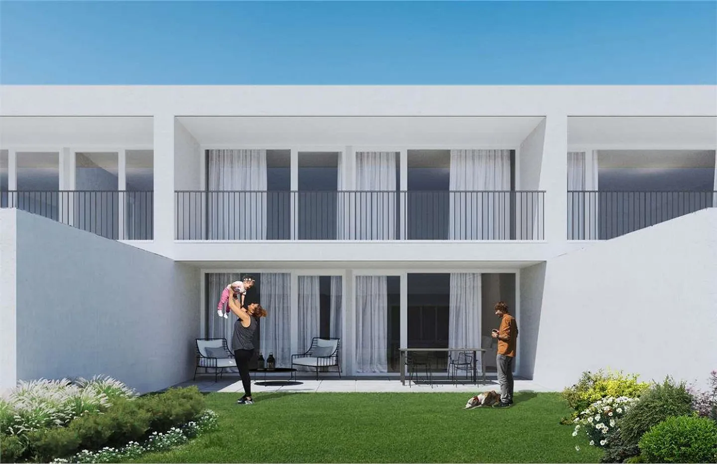 Barbengo - Appartamento luminoso di 4,5 stanze in costruzione - Foto 2 di 7