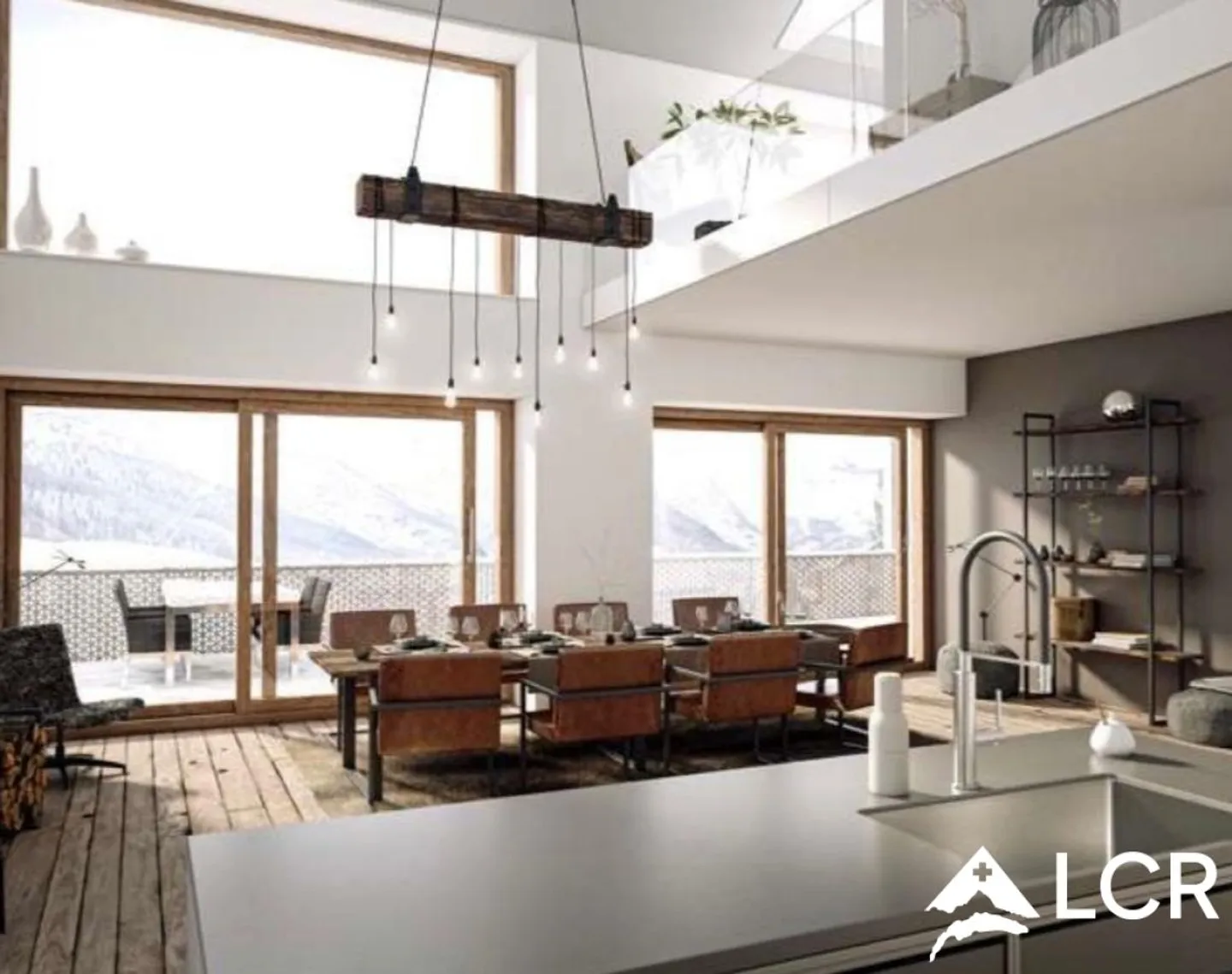 Serviced Hotel Residence Apartments mit Mieteinnahmen in Saas-Fee - Foto 3 von 12