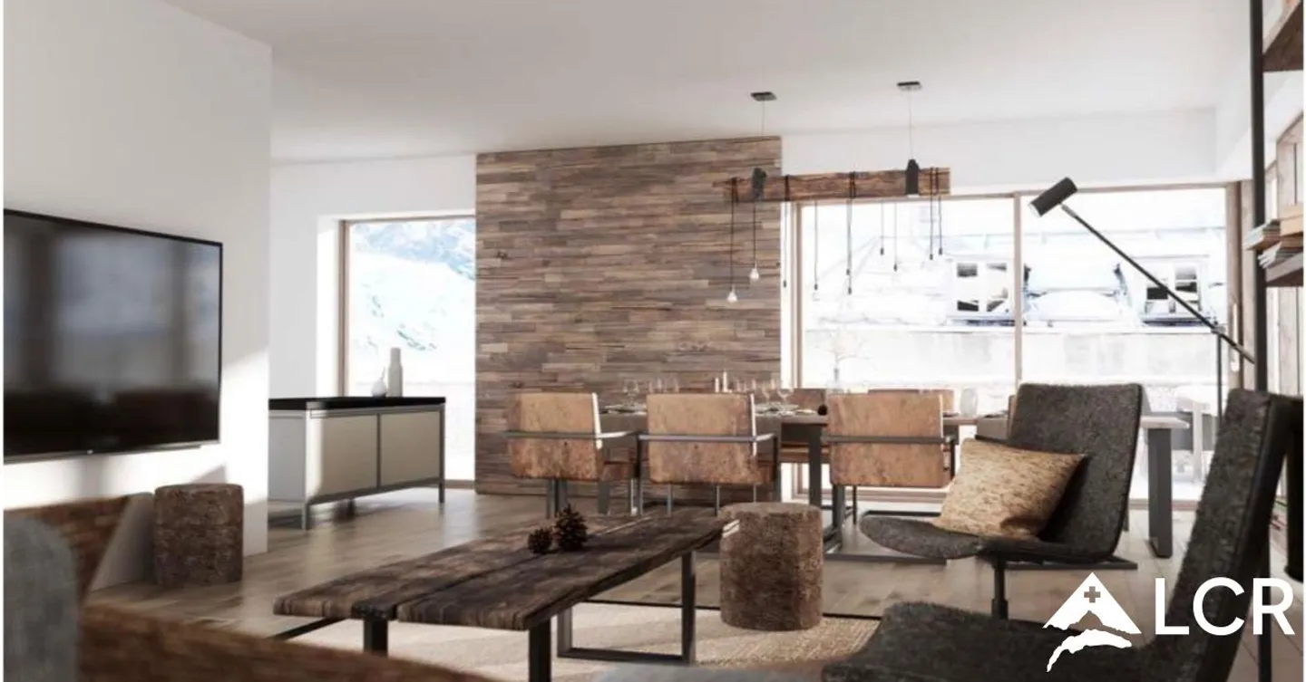 Serviced Hotel Residence Apartments mit Mieteinnahmen in Saas-Fee - Foto 4 von 12