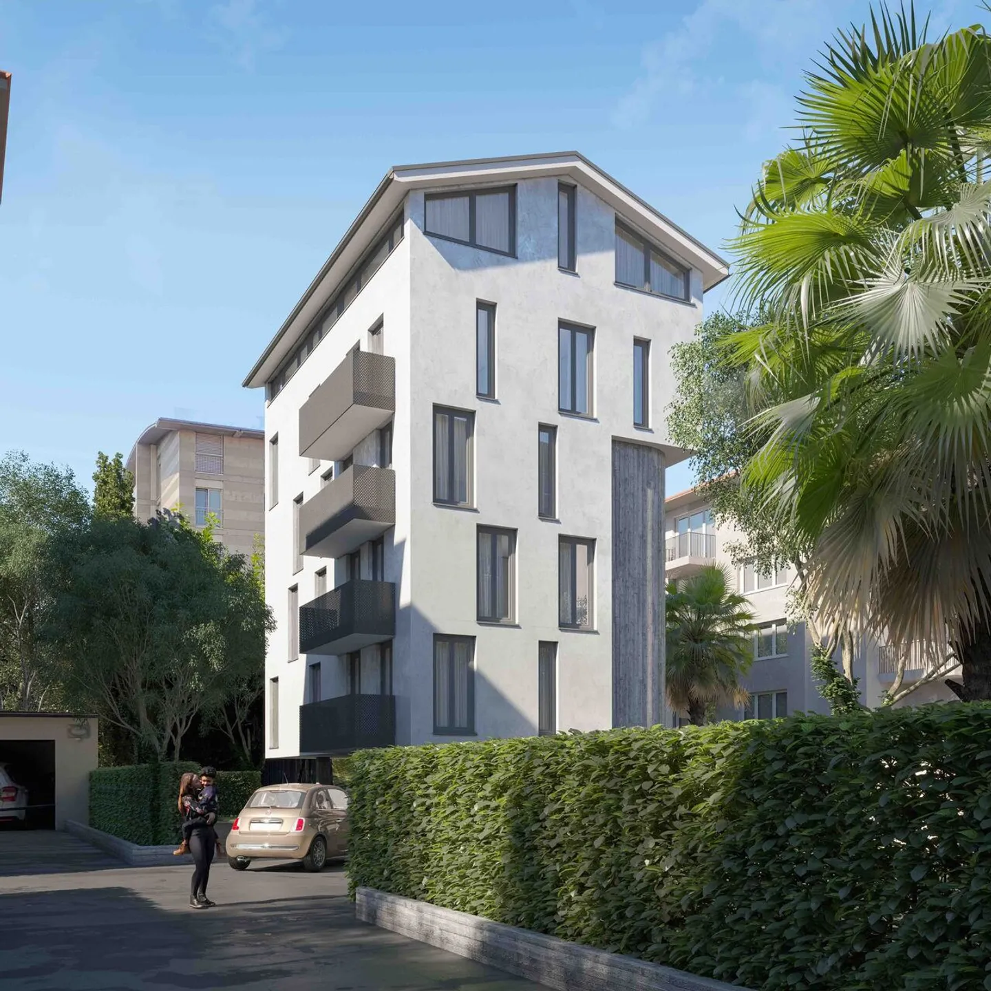 3.5 pièces en construction à Massagno - Photo 3 sur 3