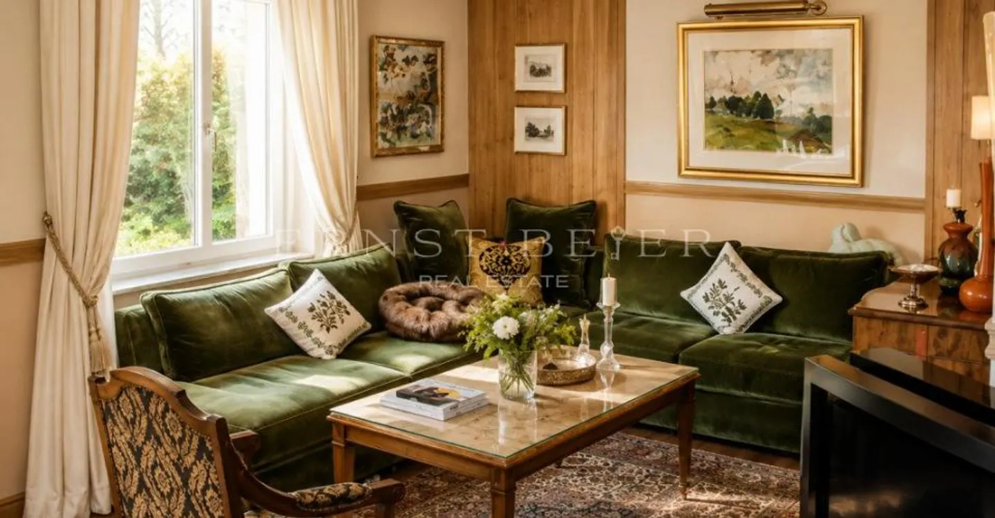 Appartement 5½ pièces - 150m2 - avec jardin à Gstaad - Foto 2 di 6