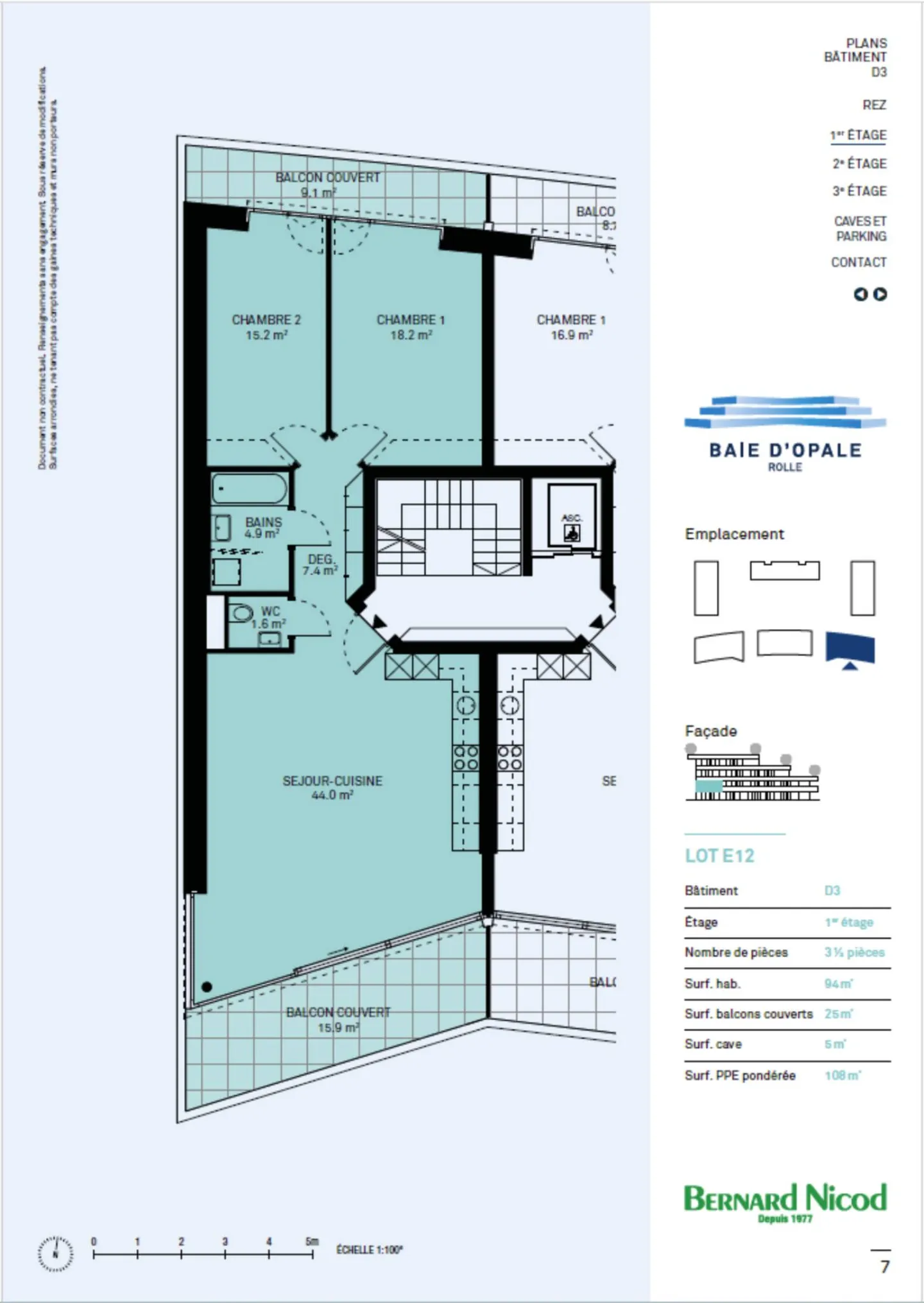 Appartement mit Seeblick - Foto 3 von 9