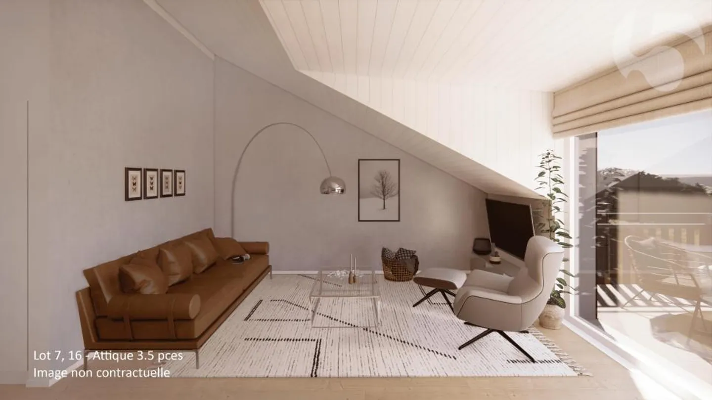 Superbo attico in nuova residenza - Foto 5 di 5