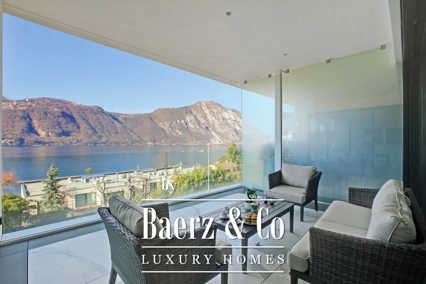 Appartement de luxe au lac de Lugano - Photo 1 sur 14