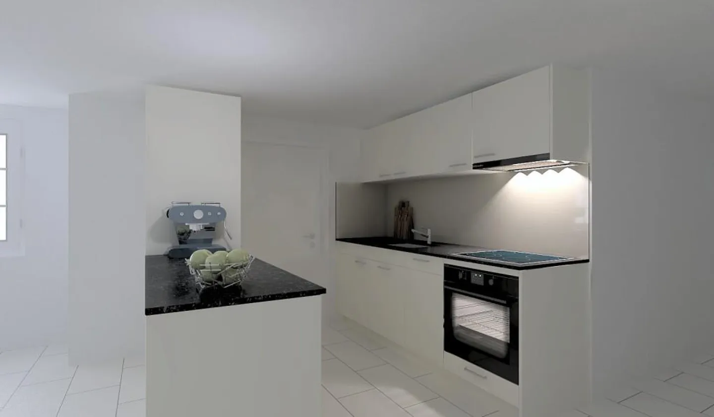Appartement 3.5 pièces dans la vieille ville - Photo 2 sur 7