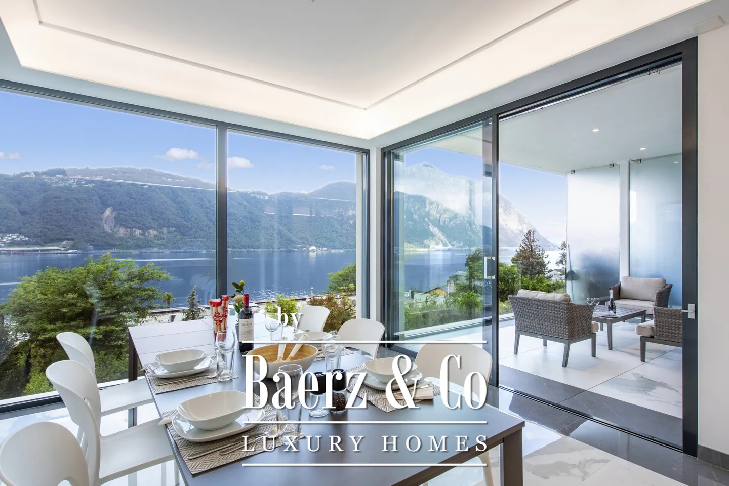 Appartement de luxe au lac de Lugano - Photo 2 sur 14