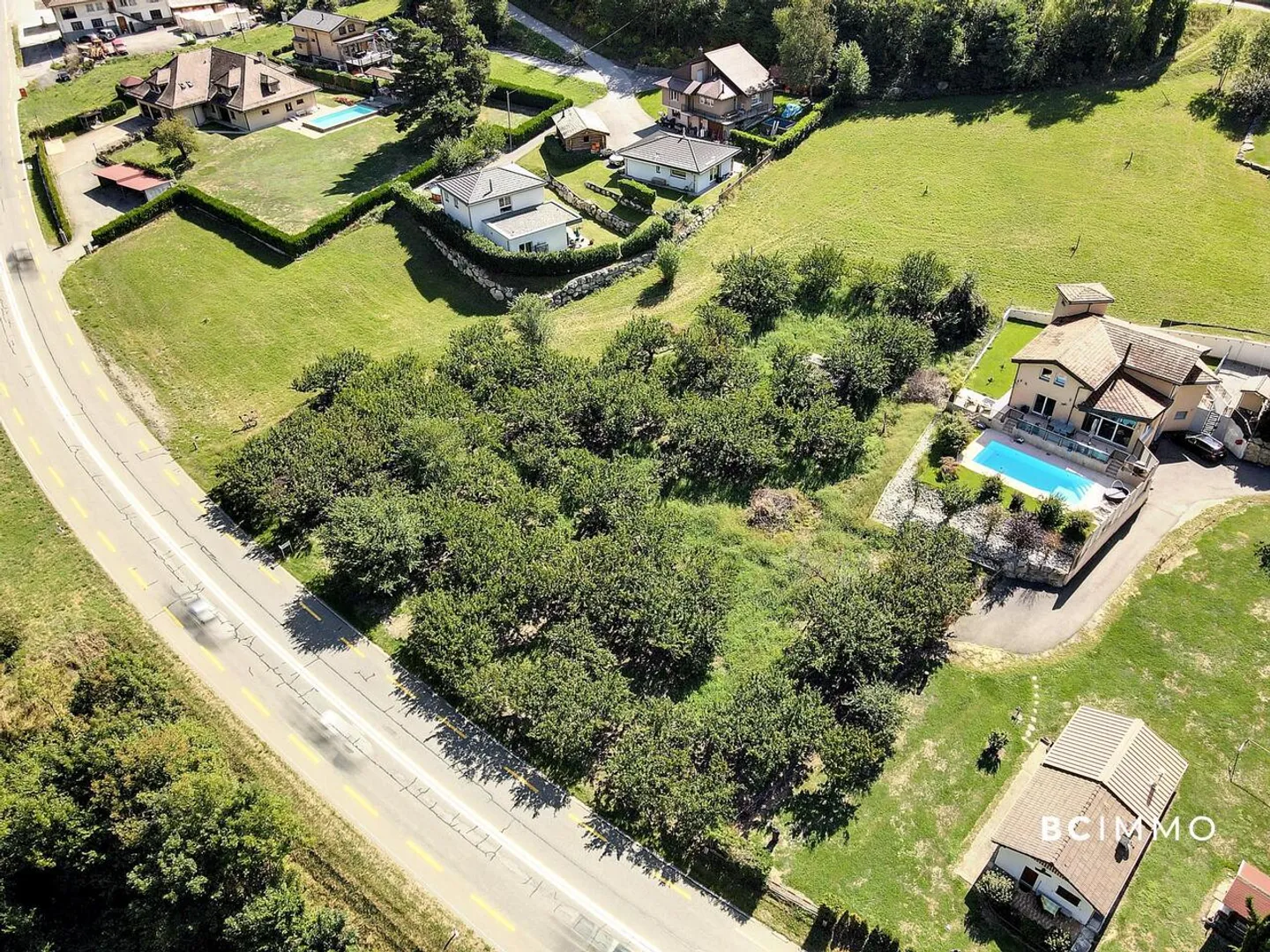 Baugrundstück in gemischter Zone in Bovernier - Foto 2 von 6