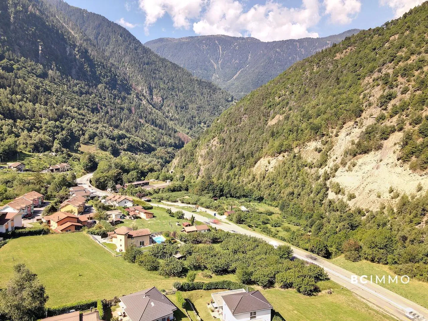 Baugrundstück in gemischter Zone in Bovernier - Foto 4 von 6