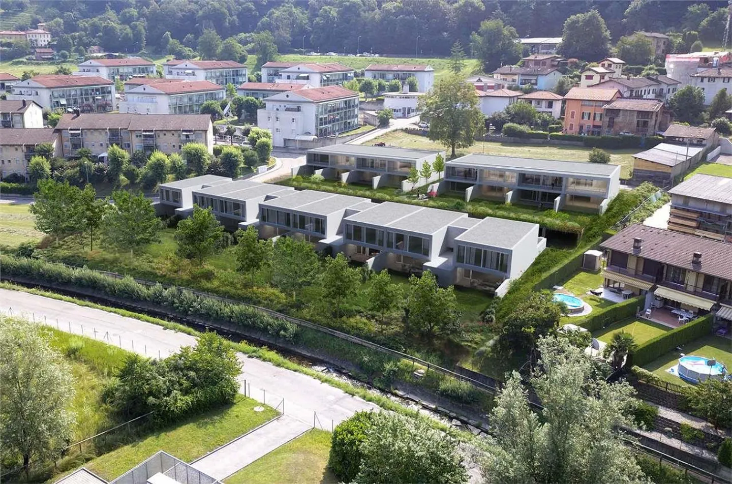 Barbengo - Ampio appartamento di 3,5 locali in costruzione - Foto 3 di 6