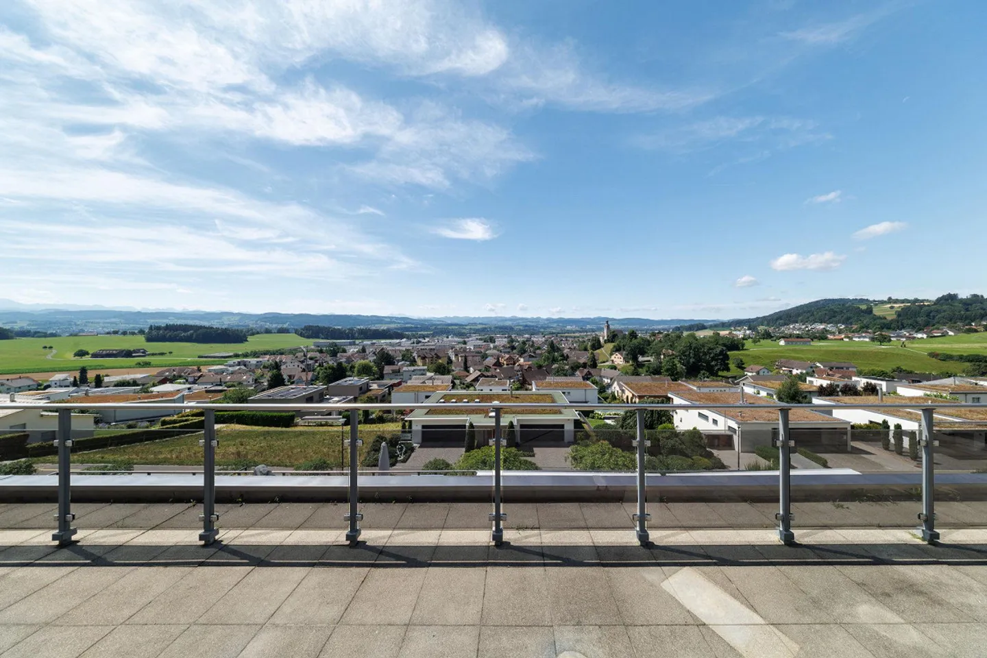 Above the rooftops of Zuzwil - Photo 1 of 18