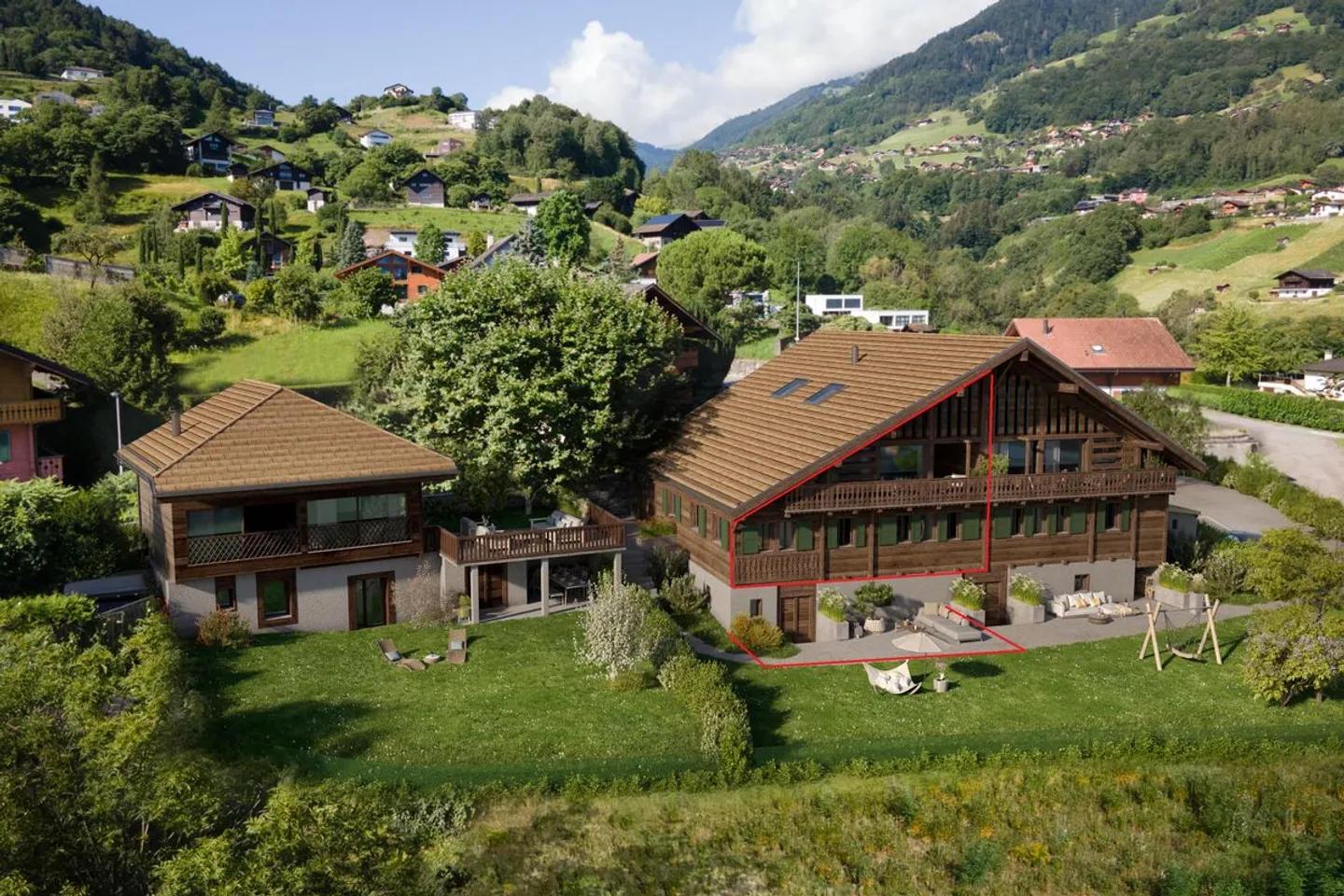 Nuova promozione a Choëx di due appartamenti duplex - lotto B - Foto 2 di 3