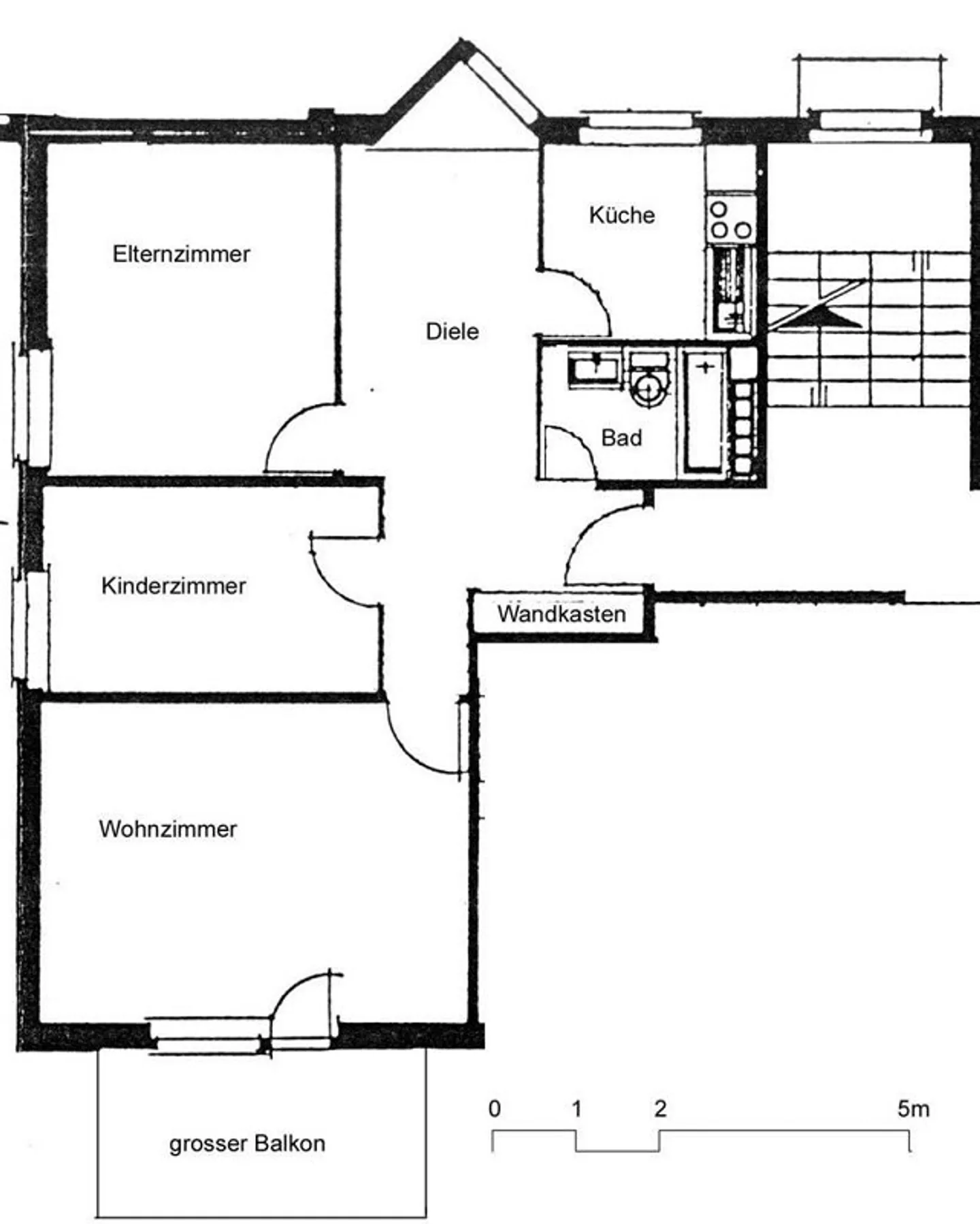 Appartement central avec grand balcon et vue - Photo 9 sur 9