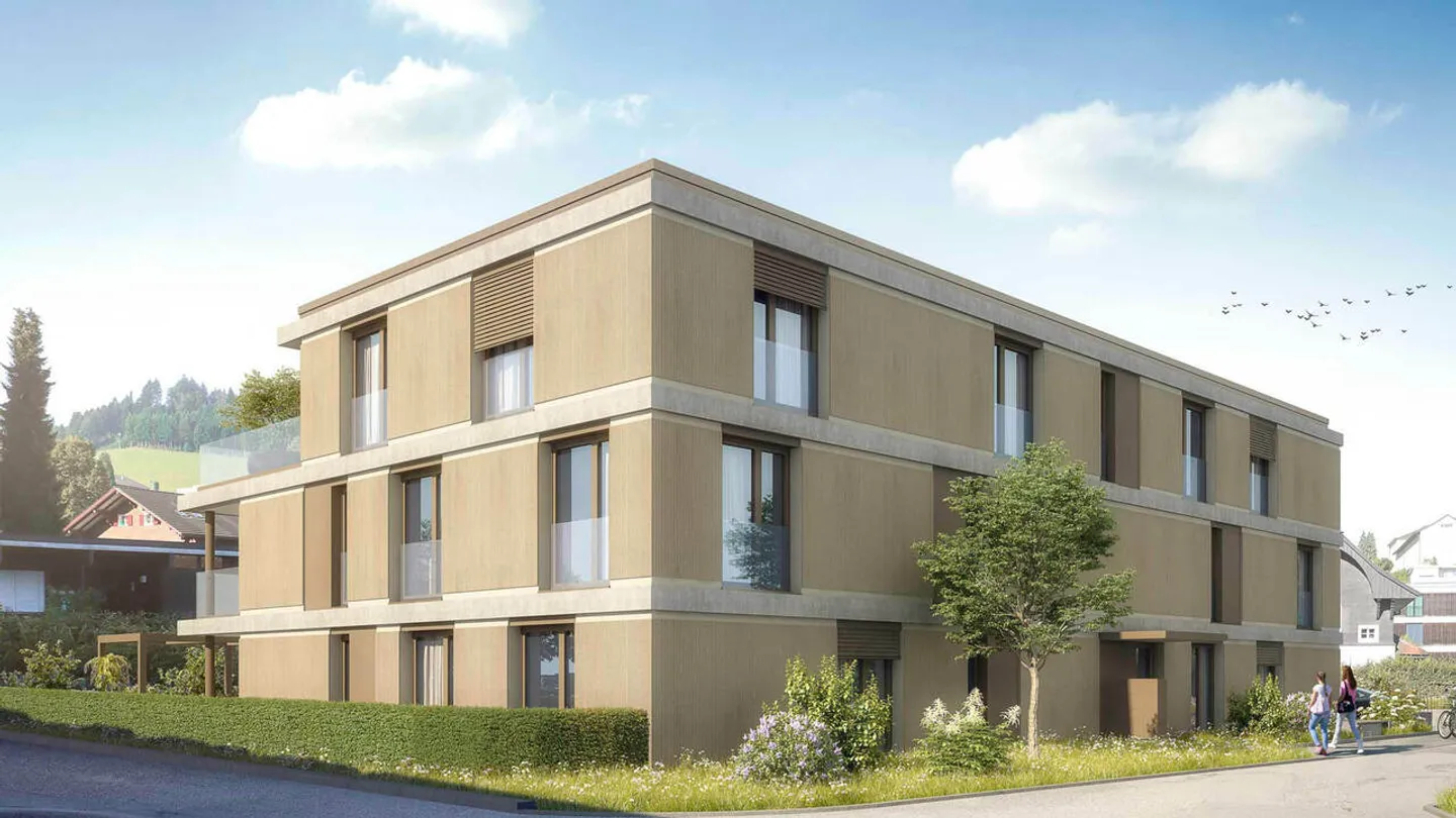 Grosszügige 2½-Zimmer Wohnung mit exklusiver Gartenfläche - Foto 2 von 8