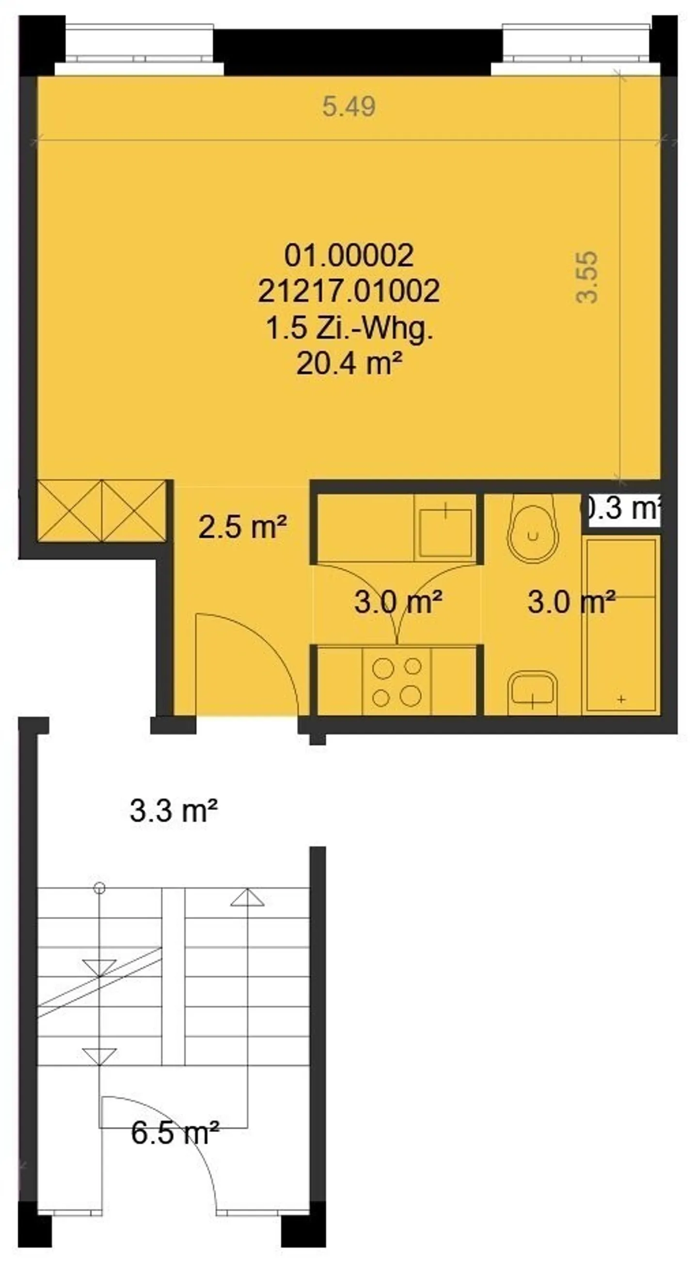 Appartement à louer - Photo 8 sur 8