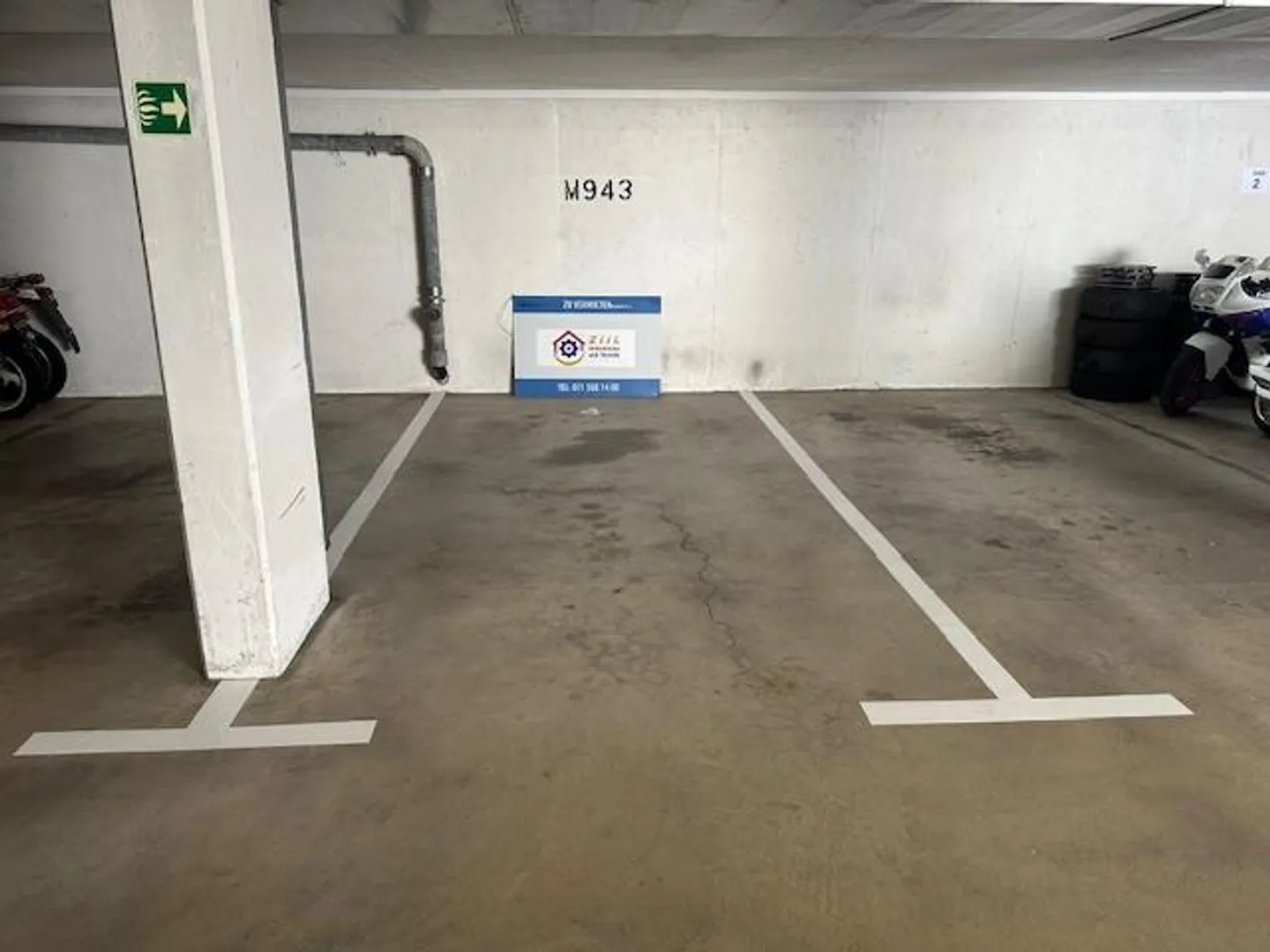 Posto auto sotterraneo nella posizione più centrale di Kreuzlingen Löwenschanz 3 - Foto 1 di 3