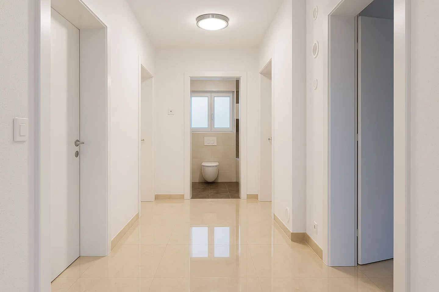 «Magnifico appartamento di 3 stanze completamente ristrutturato con balcone.» - Foto 3 di 6