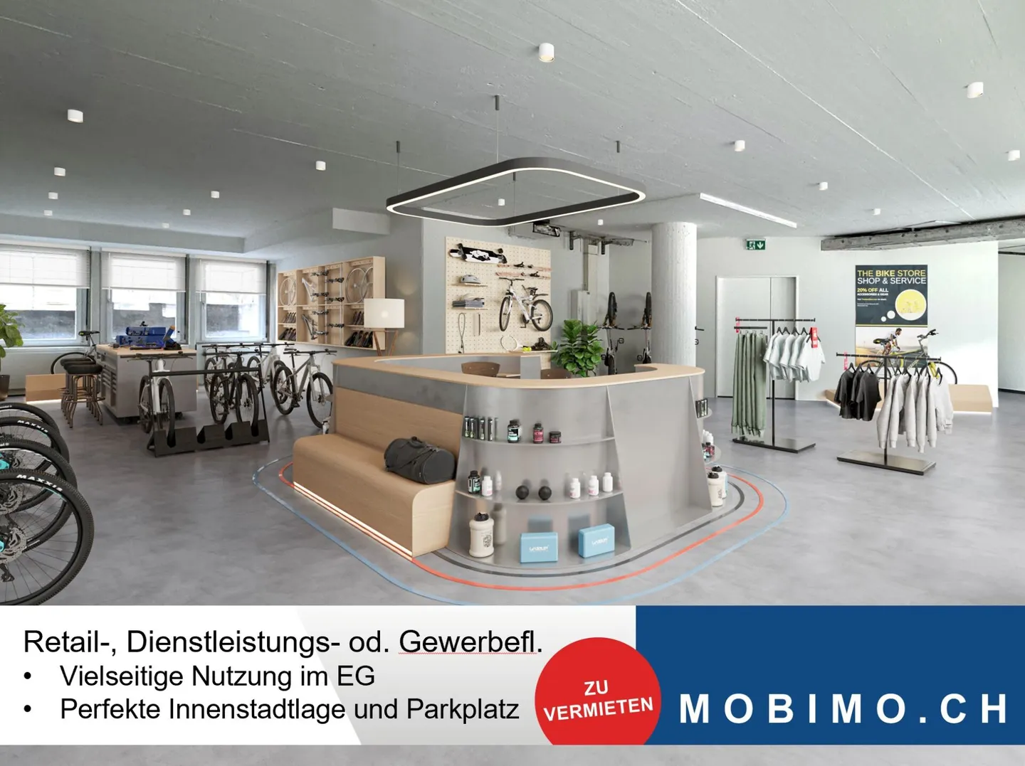 Vielseitiger Geschäftsraum im EG - Foto 1 von 16