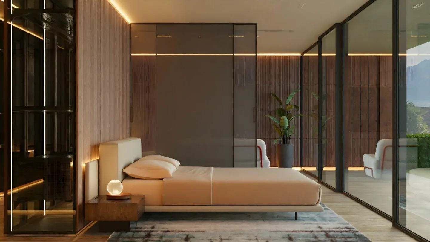 BRIONE S/MINUSIO - Maison moderne avec jardin privé - Photo 9 sur 11