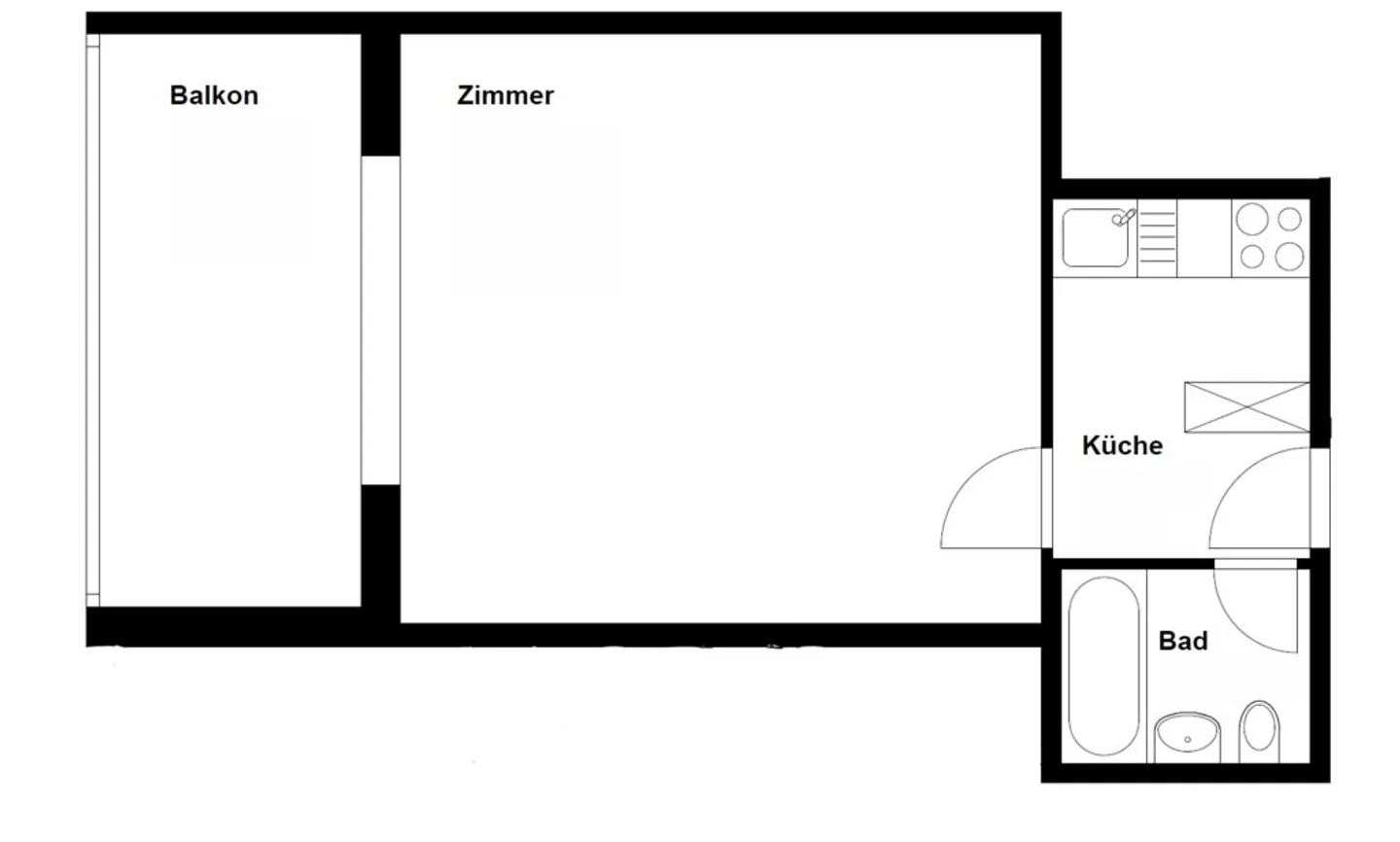 Single apartment in the center of Zumikon - Photo 2 of 7