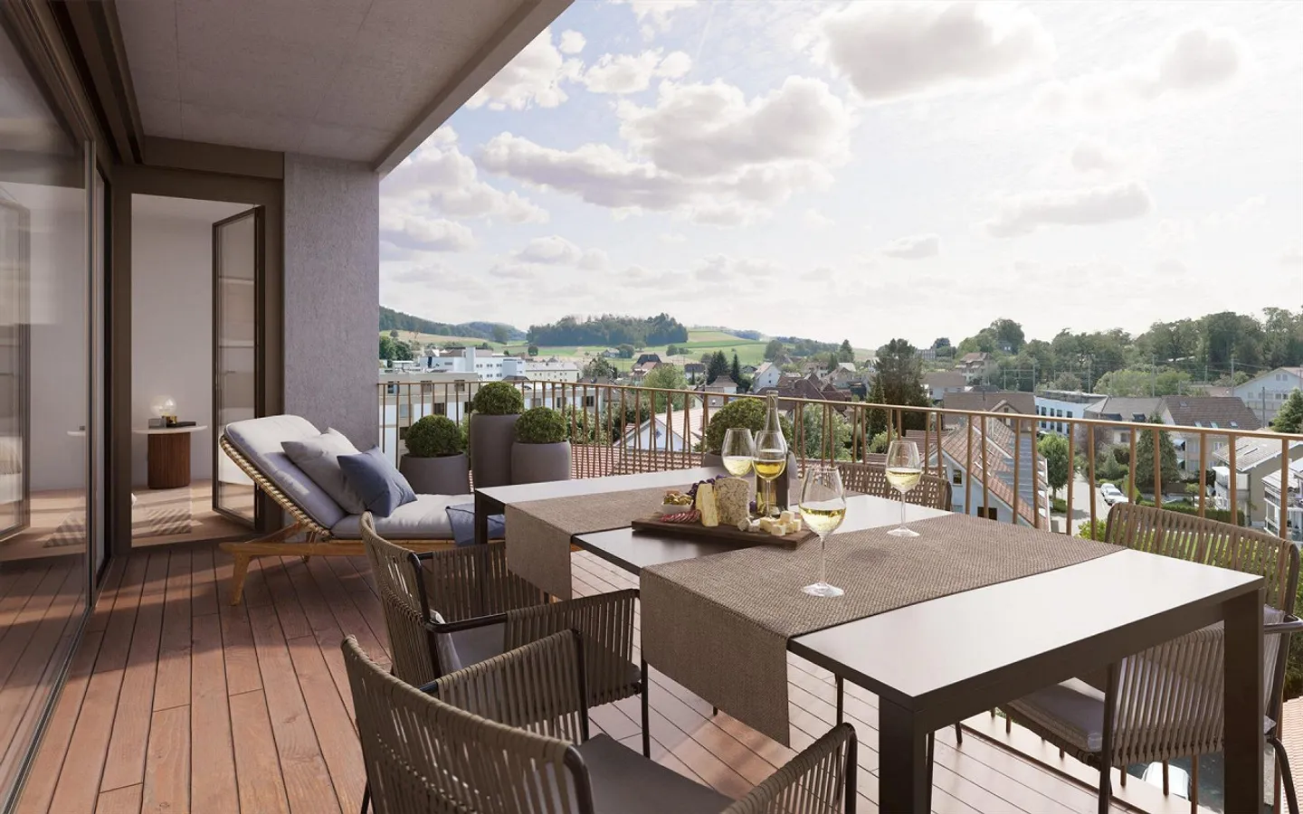 3.5-Zimmer Neubauwohnung im Aebi Areal - Foto 1 von 6