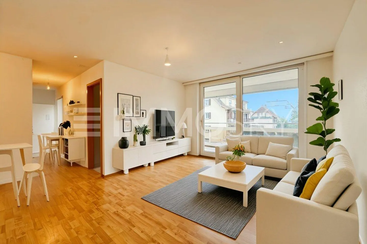 Yverdon-les-Bains : Appartement 3.5 pièces près du lac et au centre - Photo 1 sur 5