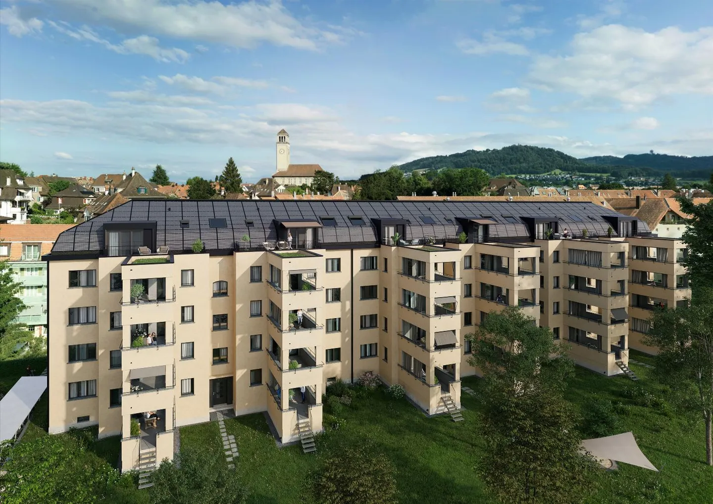 Geräumige Wohnung mit Garten Zugang - Foto 1 von 7