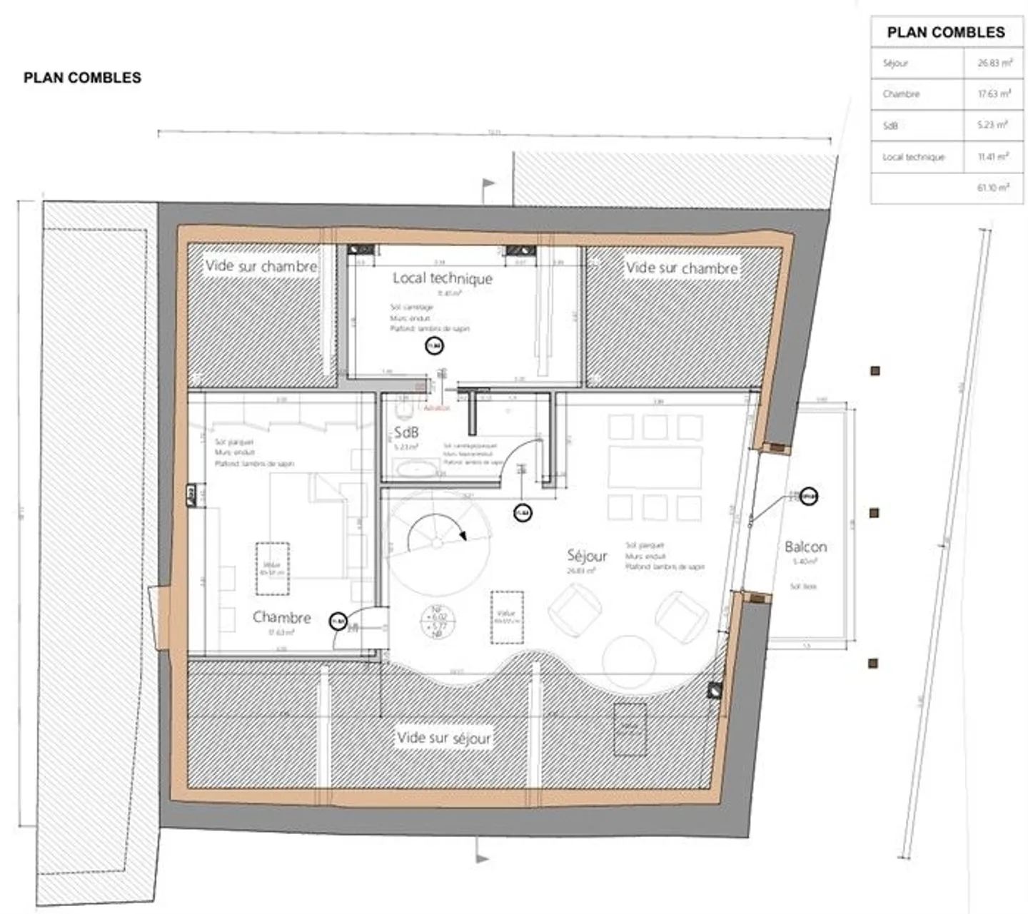 Village house 7.5 rooms in Saint-Pierre-de-Clages of 237 m2 - Photo 9 of 9