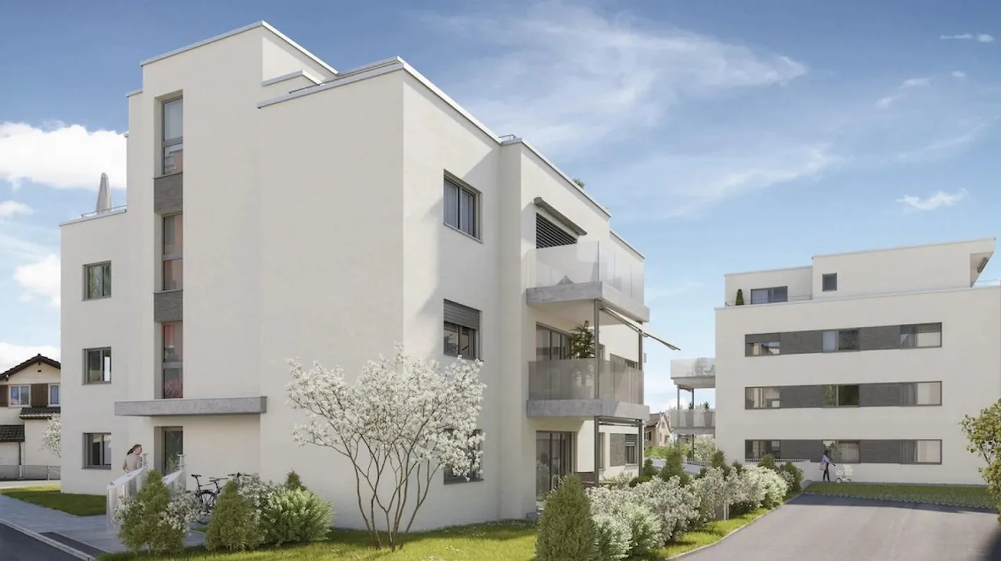 Appartement lumineux et moderne de 2,5 pièces au rez-de-chaussée avec patio - Photo 1 sur 9